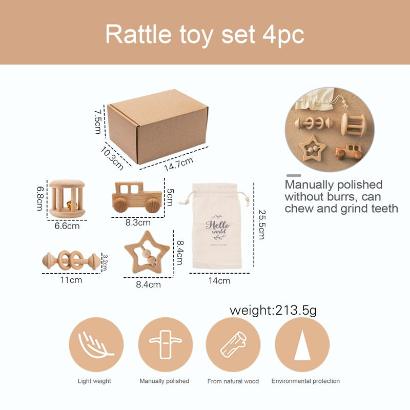 MontessoriBox Rasseln Set