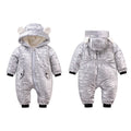 TinyCloud Baby Overall Winter Silber