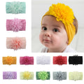 Baby Haarband Chiffon Blume